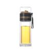 500ml Double-Layer Insulated Tea and Water Infusion Glass Cup with Filter