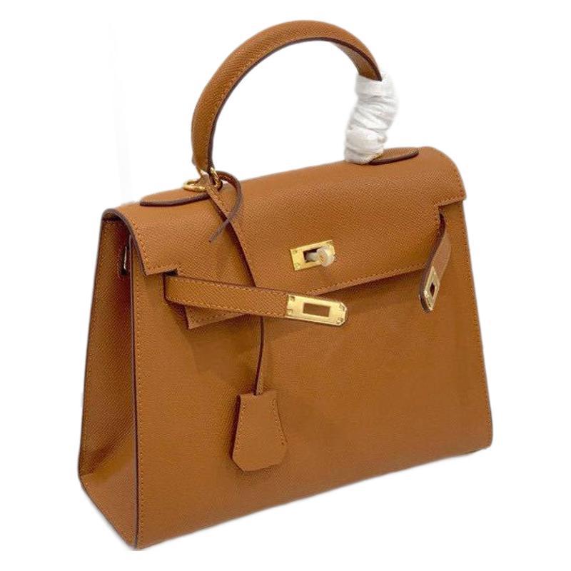 2024 новая вертикальная сумка принт ладони коровья кожа TOGO одноплечевая ручная большая женская сумка кожаная легкая роскошь кожа