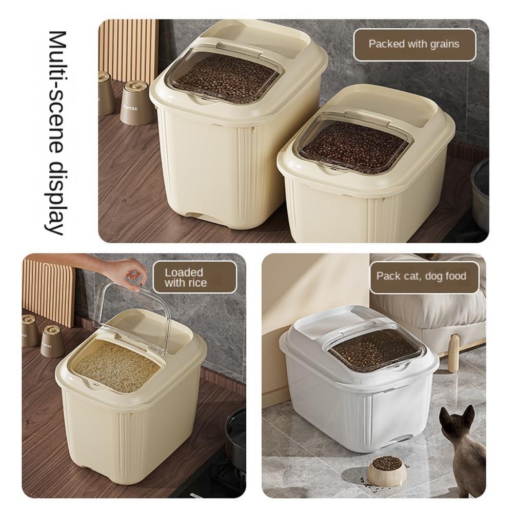Влагонепроницаемый контейнер для хранения рисовых зерен, большой вместимости, контейнер для хлопьев, прочное ведро для риса