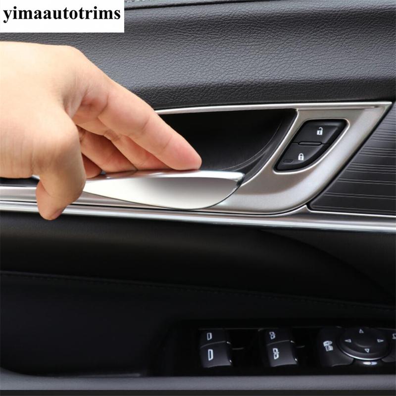 Shift Gear Water Cup Holder / Handle Bowl / Window Lift / Rear Box Air Frame Cover Trim Accessories For Cadillac CT4 - 2024