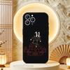 Пентаграмма 666 Демонический Сатанинский Чехол Для Телефона Для iPhone  17,16,15,14,13,12,11,Pro,Max,Plus,E,Air,Mini Черный Ударопрочный Funda Чехол