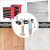 Wall Mount Angle Grinder Holder Black Tool Storage Rack Heavy Duty Angle Grinder Rack