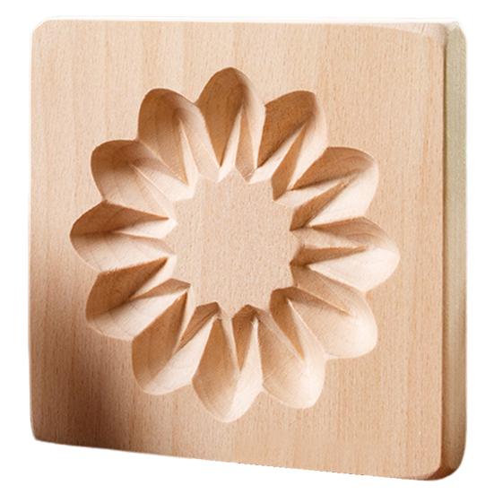 Форма для печенья, 3D прозрачная текстура, сделай сам, деревянная форма для печенья, простая в использовании антипригарная форма для выпечки для домашней кухни