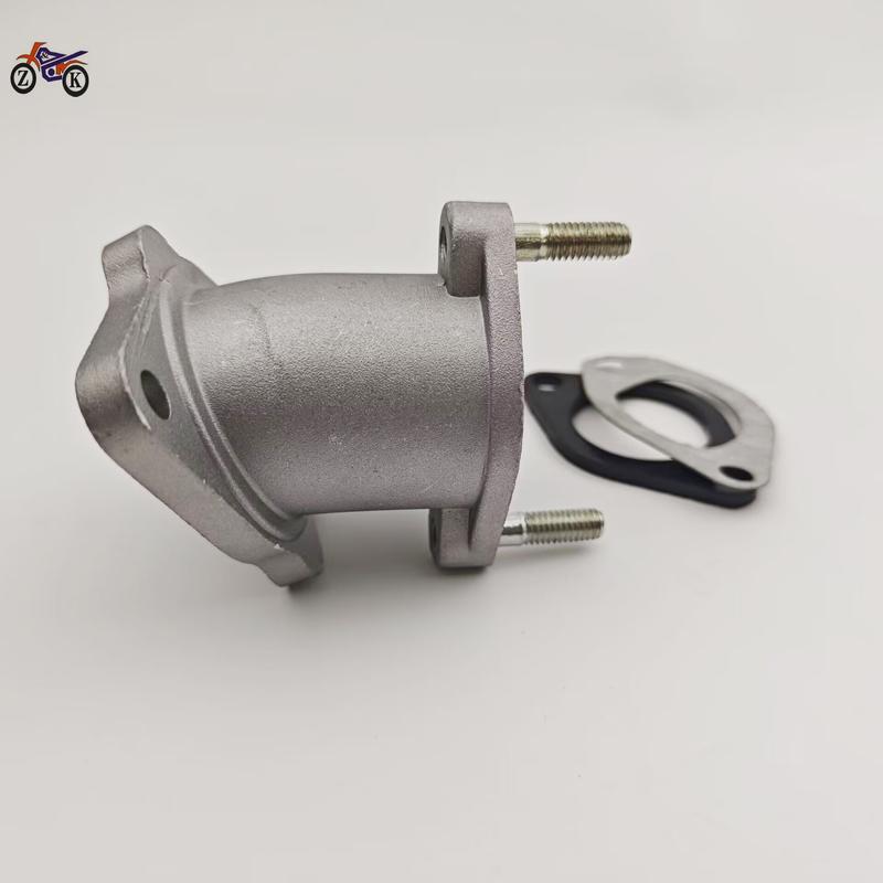 29mm Silver Carburetor Intake Manifold Pipe with Gasket for QJ125 CG125 Motorcycle Pit Dirt Bike