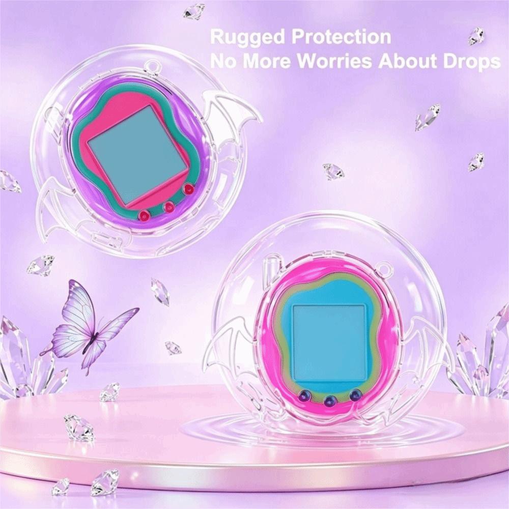 Smooth Edges Crystal Game Shell Protective Cover for Tamagotchi Uni Pet Game Accessories