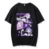 Trend Loose Tops Unisex Street Hip Hop Fashion Casual T-Shirt Anime K-Pop Demon Hunters Tees Harajuku O-neck Casual Shirt Gift