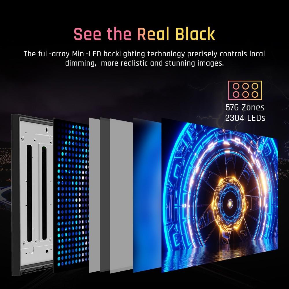 KTC Игровой монитор M27T20 27 дюймов, 2560x1440, QHD, 165 Гц, мини-светодиод, HVA, время отклика 3 мс, HDMI2.0 DP1.4, USB KVM Type-c