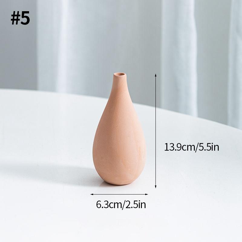 Керамическая ваза в скандинавском стиле, минималистский цветочный горшок, простые вазы для сухих цветов, обеденный стол, спальня, домашний офис, декор, фотореквизит, floreros