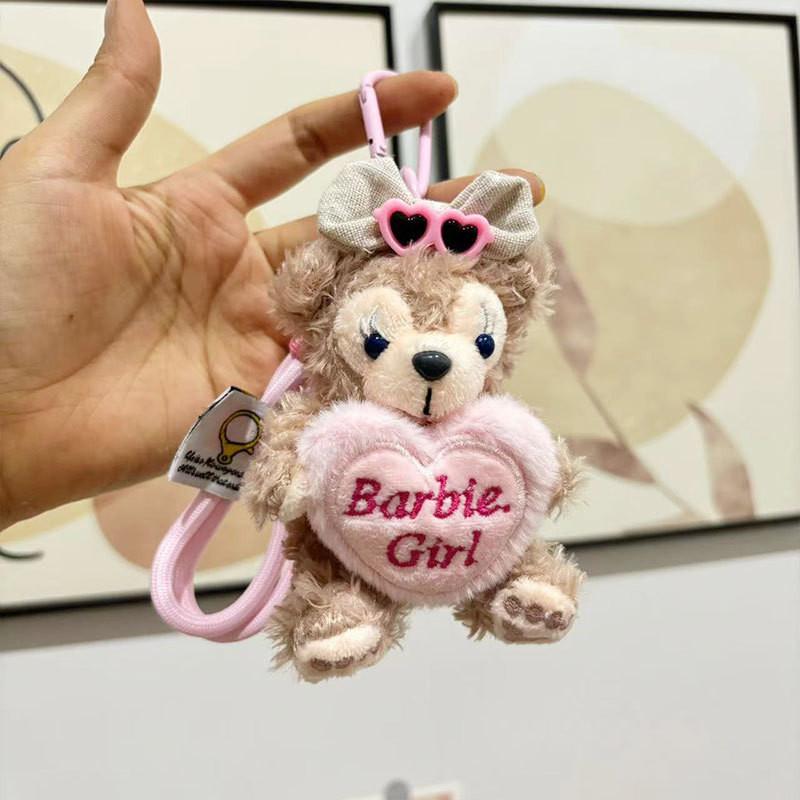 Adorable Fox Plush Doll Keychain For Girls Soft Pp Cotton Cute Stuffed Animal