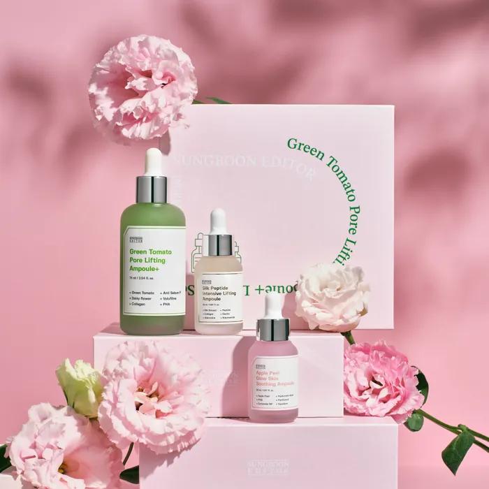 Сыворотка для пор с зеленым томатом 75 мл + 2 мини-сыворотки