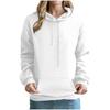 European and American Women's Plus Velvet Loose Casual Pullover Hoodie - 2024 Autumn/Winter Collection