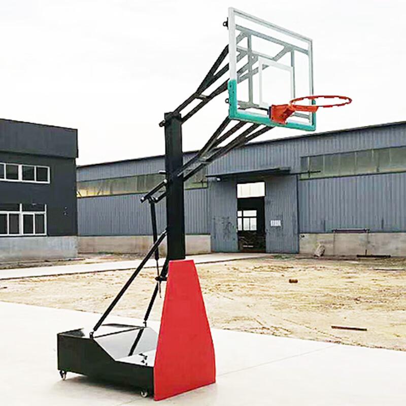 Adjustable Mobile Basketball Hoop for Training