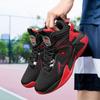2024 Mesh Breathable Men's Sports Shoes Thick Sole Anti Slip Comfortable Men's Casual Shoes Basketball Shoes