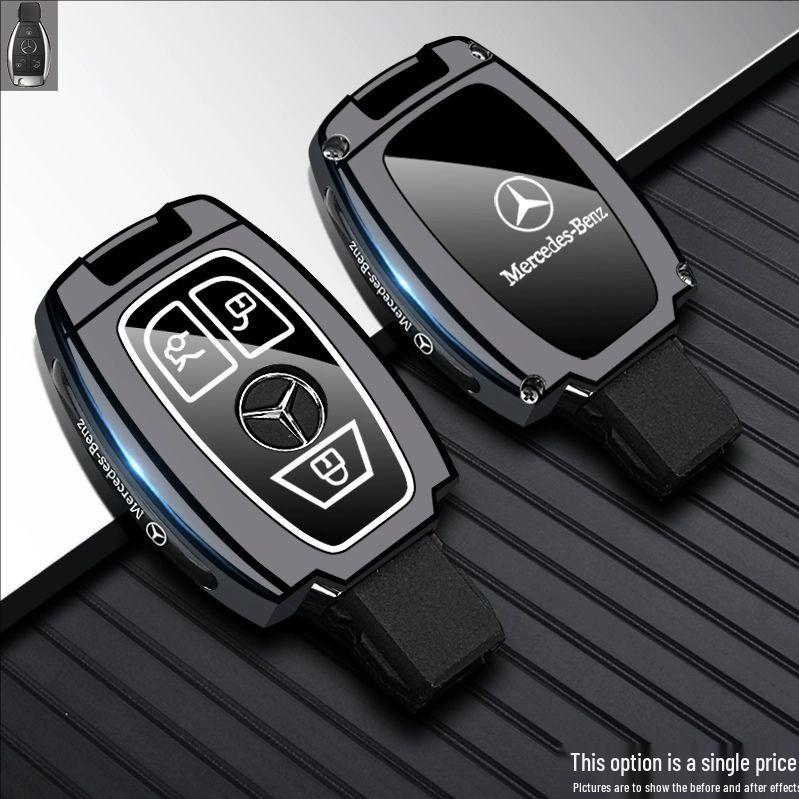 Чехол для ключа Mercedes-Benz для C200L, A180, E300L, GLC260, GLA, GLB, S-класса, B-класса, GLE