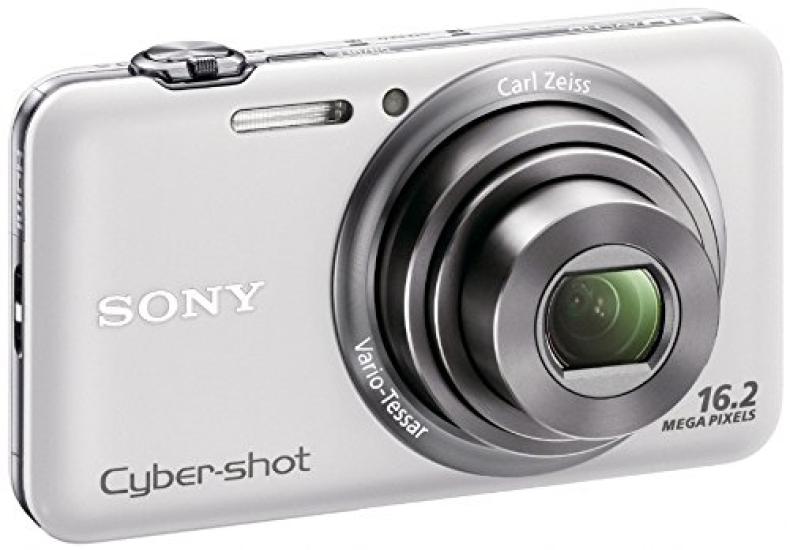 Sony Цифровая мегапиксельная камера Cybershot WX7 5x, 16.2 CMOS, оптическая, белая, DSC-WX7/W