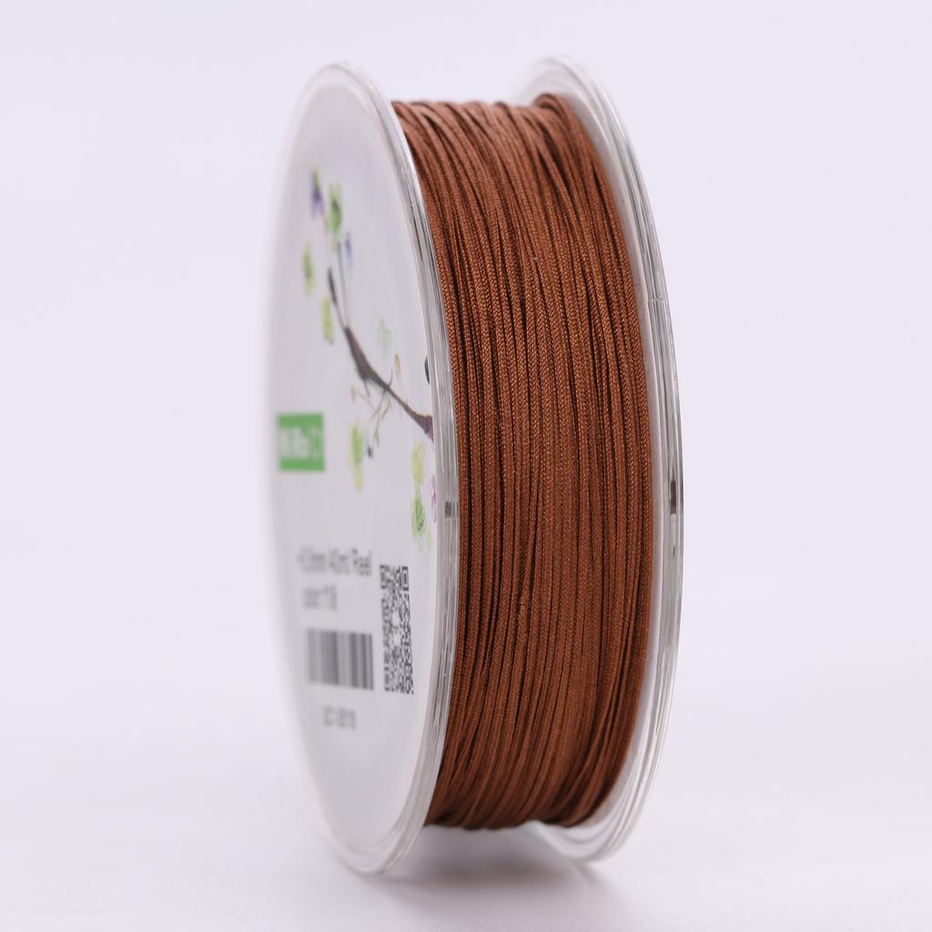 Nylon Cord 0.5mm Lanyard Jewelry Cord Beading Thread Bracelet and Necklace Material Chinese Knotting Cord