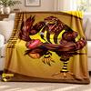 Hawthorn Hawks blanket Flannel Blanket Soft Cozy Plush Throw for Sofa Bed Lightweight Home Decoration Outdoor camping
