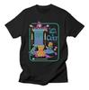 Classic Cartoon Anime European and American Style Illustration High Street Casual Tshirt Mens and Womens Luxury  Top 2026