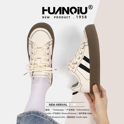 Ретро-платформа немецкие кроссовки женские весенние универсальные ins tide повседневные кроссовки ZHQ-XA230 повседневная мода