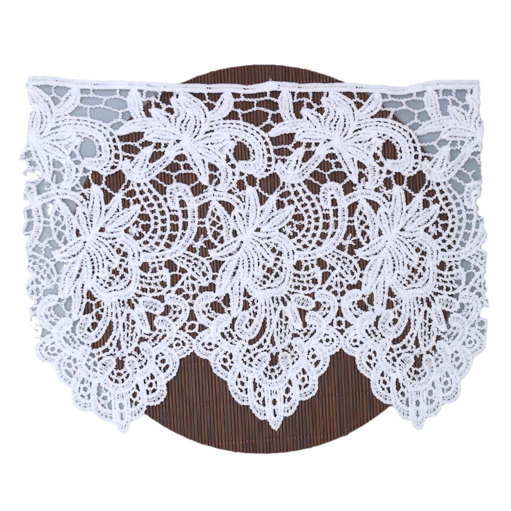 Unilateral Milk Silk Embroidery Non-Elastic Lace Lace Barcode 17.5Cm Women'S Clothing Children'S Clothing Dress Accessories