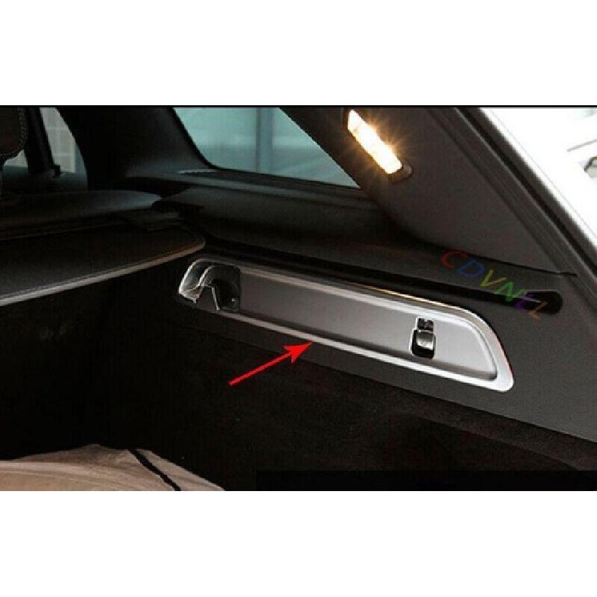 For Mercedes-Benz GLC 2016-2021 Steel Silver Rear Door Trunk Hook Frame Trim 2X