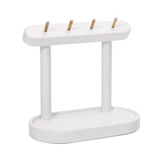 Деревянная стойка для хранения ключей в деревенском стиле для дома и офиса, настольный органайзер для ключей, крючок, многоцелевой держатель для брелоков, украшение для ювелирных изделий и мелочей