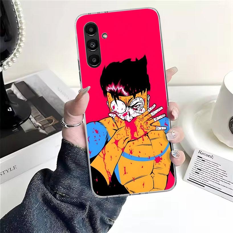 Крутой чехол-невидимка I-Invincible для Samsung Galaxy A13 A14 A15 A16 A17 A53 A54 A55 A56 A57 A33 A34 A35 A36 A37 A23 A24 A25 A26 Gala