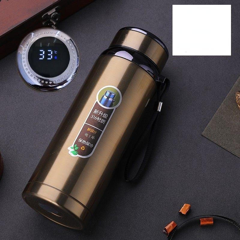Интеллектуальные термосы большой емкости из нержавеющей стали 304 объемом 800 мл, портативная термос-чашка из нержавеющей стали, бутылка для воды, дорожная кружка для чая, офисный термос-чашка