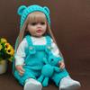 55 см силиконовая кукла реборн для девочек, милая принцесса Bb для новорожденных, реалистичная мягкая форма, наборы кукол, милый подарок принцессы, игрушки для детей