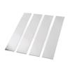 4PCS Set Door Window Pillar Post Trim Kit 304 Chrome Stainless Steel Decoration Replacement for Ford