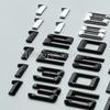 Old Font Numbers Letter 116i 118i 120i 125i 128i 130i 135i 140i Top ABS Emblem for BMW 1 Series Car Trunk Nameplate Logo Sticker