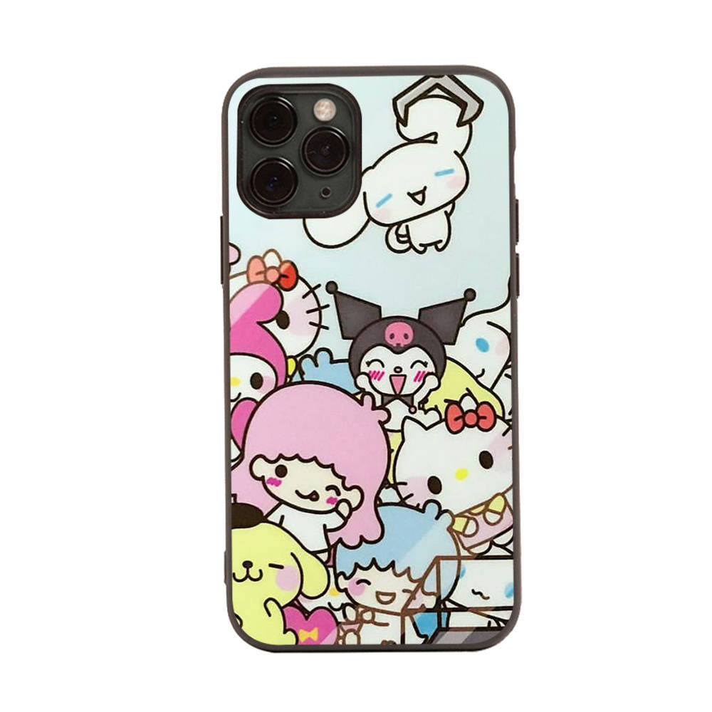 HK13 Lovely Kitty MixBlack Sofe Case for Xiaomi Poco X6 X4 M5 M6 F5 F6 C65 C55 C50 C51 C40 Pro Redmi 14C A3X 13C 12C 11T 10A 9C Note 7 6 8A Plus
