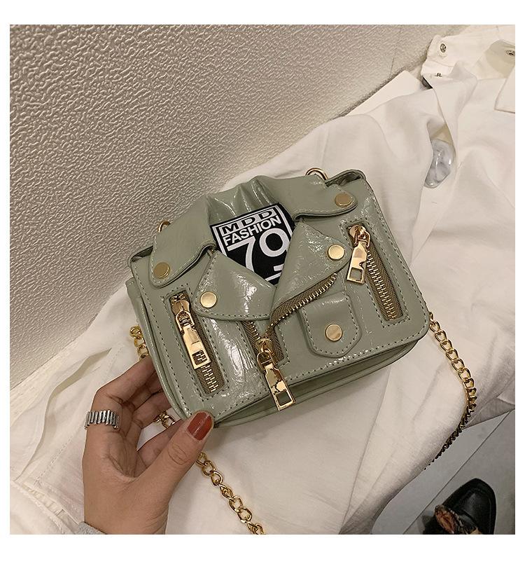 Модные женские сумки, персонализированные маленькие сумки в новом корейском стиле, сумки на цепочке, сумки через плечо, креативные куртки, сумки для одежды