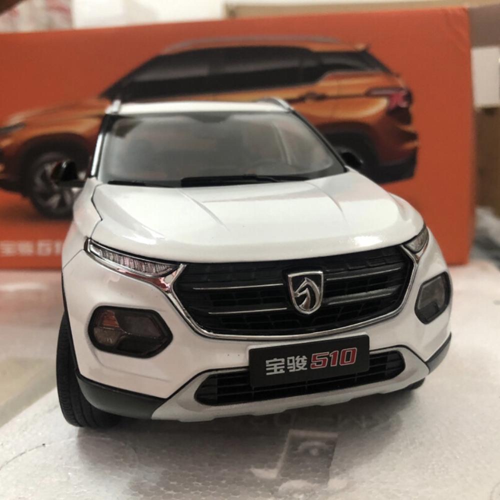 Литье под давлением 1:18 Оригинальный Saic-gm-wuling Baojun 510 Внедорожник Кроссовер Сплав Симуляция Модель Автомобиля Хобби Игрушка Коллекция