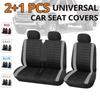 1+2 Seat Covers Car Seat Cover for Transporter/Van Universal Fit for 2+1 Car Seat Interior Accessories Car Protective Cover
