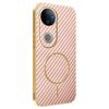 For vivo V5 Phone Case Carbon Fiber Textured Electroplated TPU Back Cover