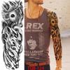 1 PC 480*170MM Full Arm Temporary Tattoo Sticker Sleeve Men Women Fashion Sexy Fake Tattoo Wolf  Lion Tiger Painting Tattoo Skull Angel Tattoo