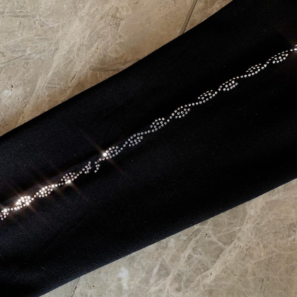 Полосатые брюки, женские спортивные брюки, эластичные, тонкие бедра, дышащие, впитывающие пот леггинсы