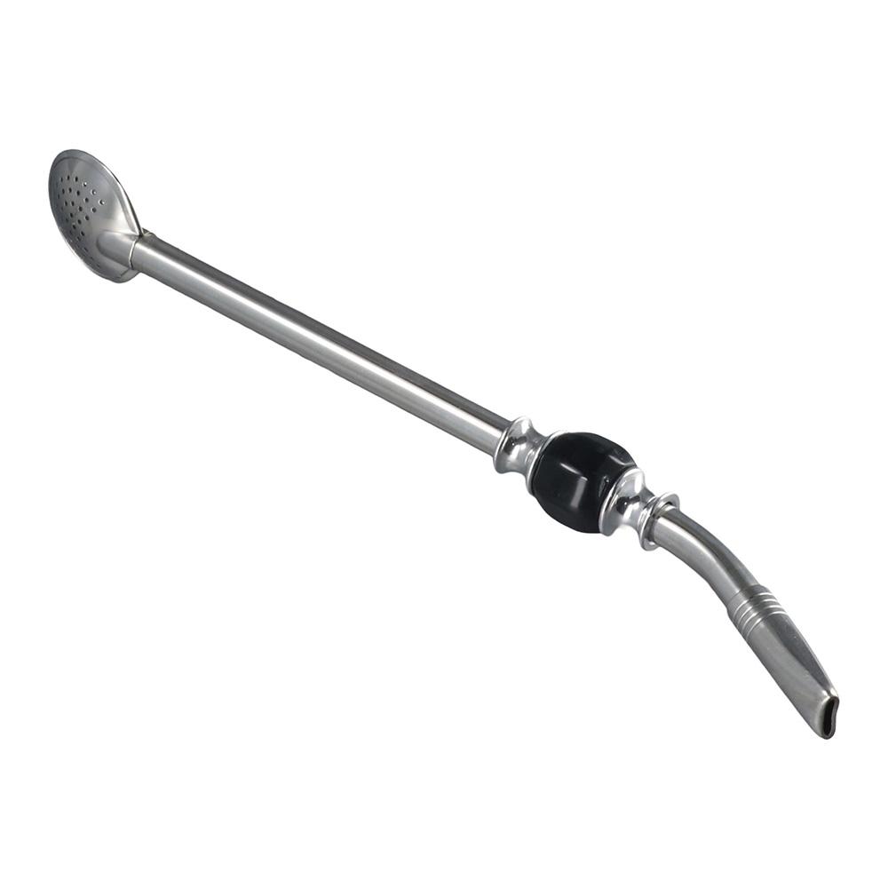 with Cleaning Brush Stirring Fliter Straw Loose Leaf Yerba Mate Stirring Straw Office