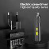 Portable Electric Screwdriver Cordless Automatic Screwdriver Multi-function Bits Power Tool Set Mini Rechargeable Electric Drill