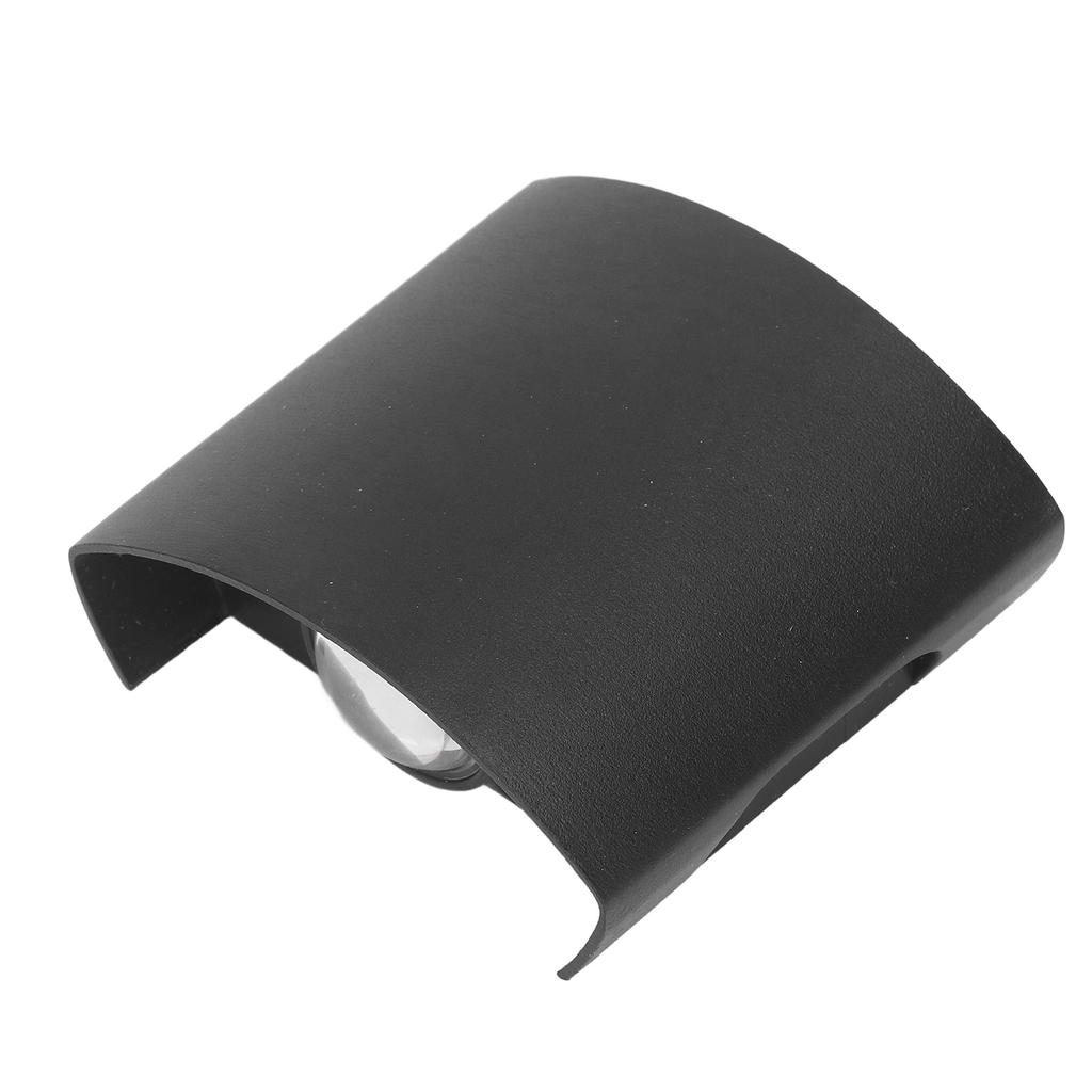 LED Wall Light Waterproof Decorative Aluminum Alloy Black Wall Sconce Lamp for Outdoor 110?265V