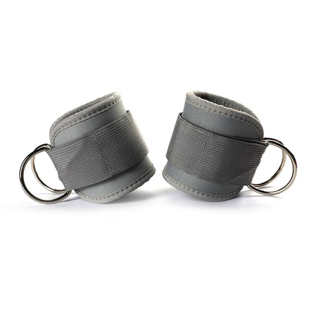 D-образное кольцо Глют Кикбэк Мягкие ремни на лодыжку для тросового тренажера Идеальные фитнес накладки на лодыжку Зал