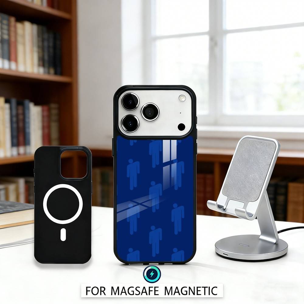1PC Fashion Hit Me Phone Case For iPhone 17,16,15,14,13,12,Pro,Max For Magsafe Magnetic Wireless Charging