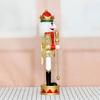 Рождественский Щелкунчик Орнамент Маленький Деревянный Солдатик Рождественские Украшения Фигурка Щелкунчика Орнамент для Стола Полки