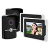 1080P Wifi Video Doorbell 7in TFT Display 2 Cameras 2 Monitors 110 Degrees  Night Vision for Tuya