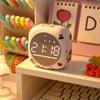 Led Digital Alarm Clock Electric Blutooth Travel Fashion Cute Alarm Clock Kids Girl Home Bathroom FM Despertador Desk Decor