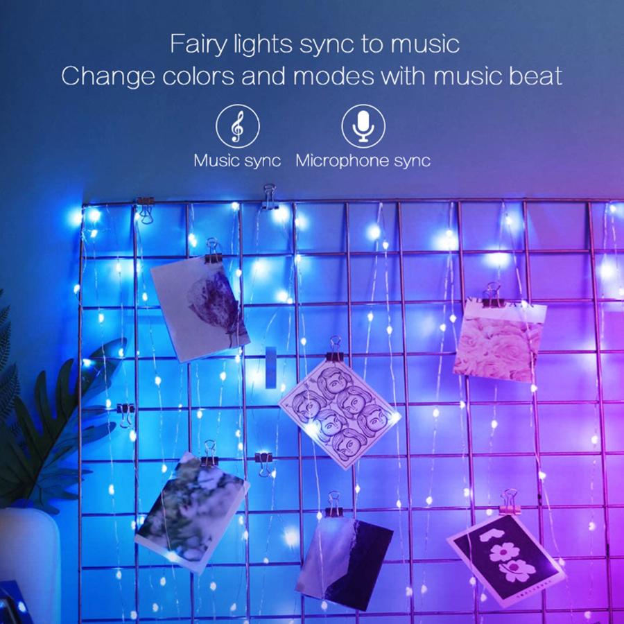 Bluetooth Light String Mobile Phone APP String Light Christmas Tree Decoration
