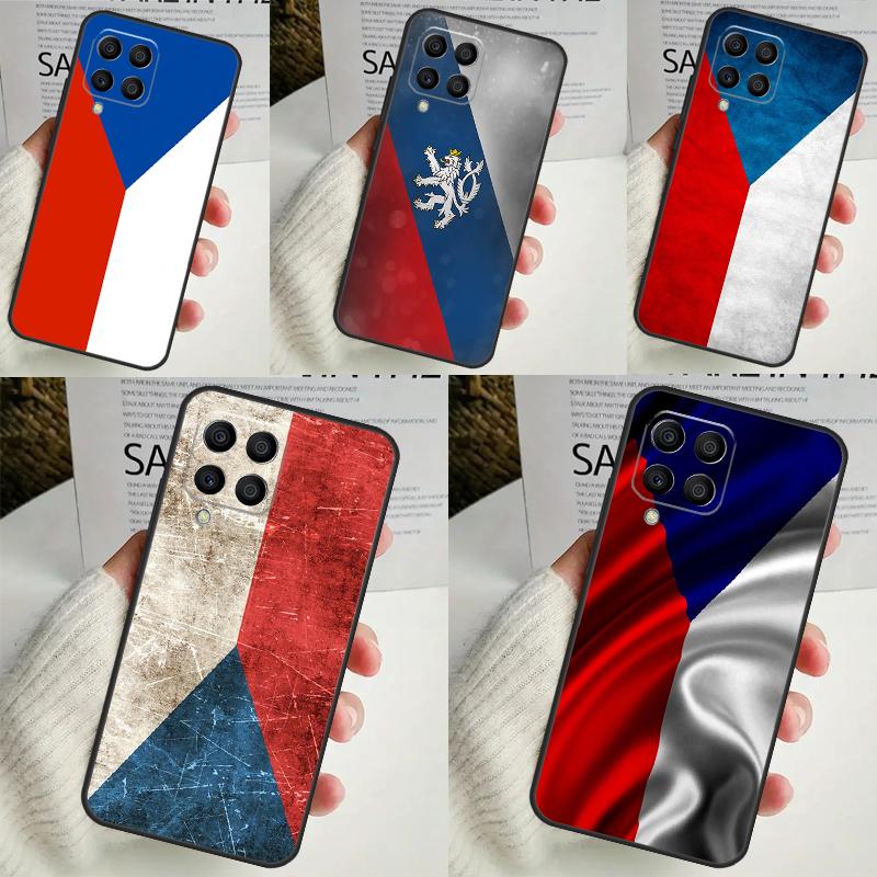 Чешская Республика Чешский флаг для Samsung Galaxy M15 M55 M13 M33 M53 M21 M31 M51 M30s M20 M14 M34 M54 M12 M32 M52 чехол