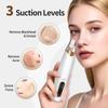 Electric Vacuum Suction Blackhead Remover Rechargeable 3 Gears Facial Pore Cleaner Comedone Spot Acne Pimple Blackhead Extractor