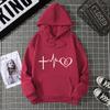 European and American Hot Casual Versatile Letters Loose Hooded Trendy Women's Clothing
